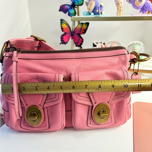 Pink Coach Double Turn lock Legacy - Picture 6 of 15